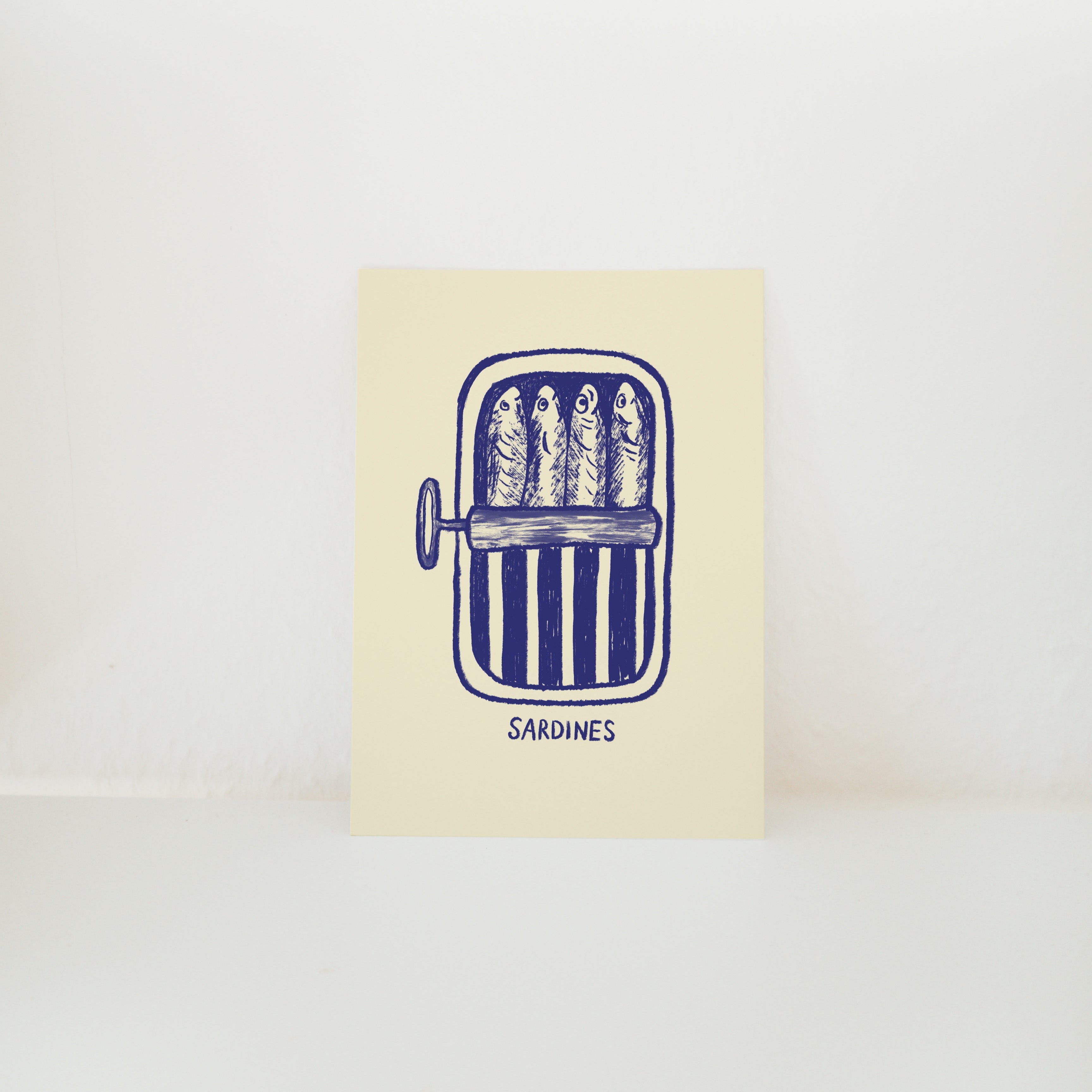 POSTKARTE SARDINES