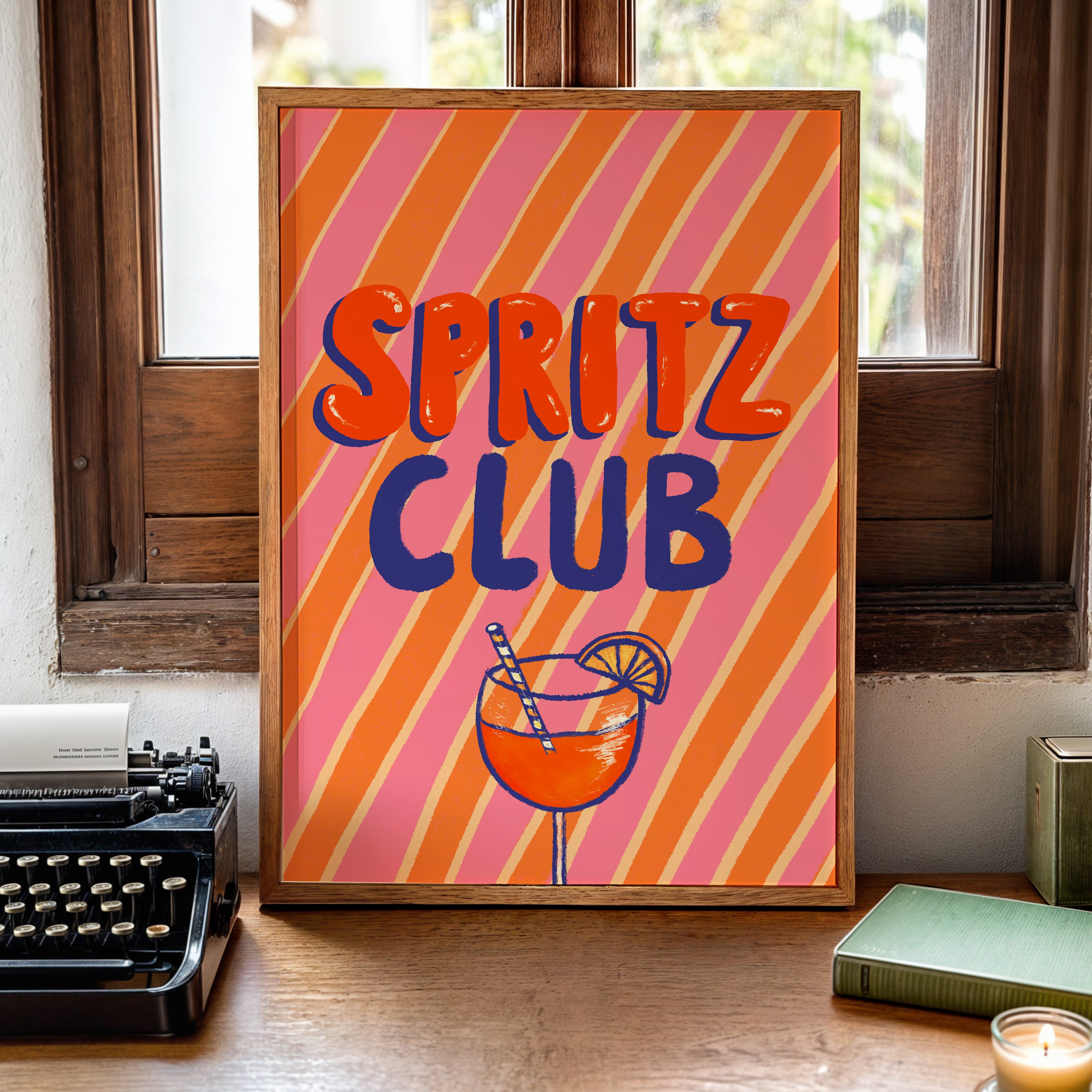 POSTER SPRITZ CLUB