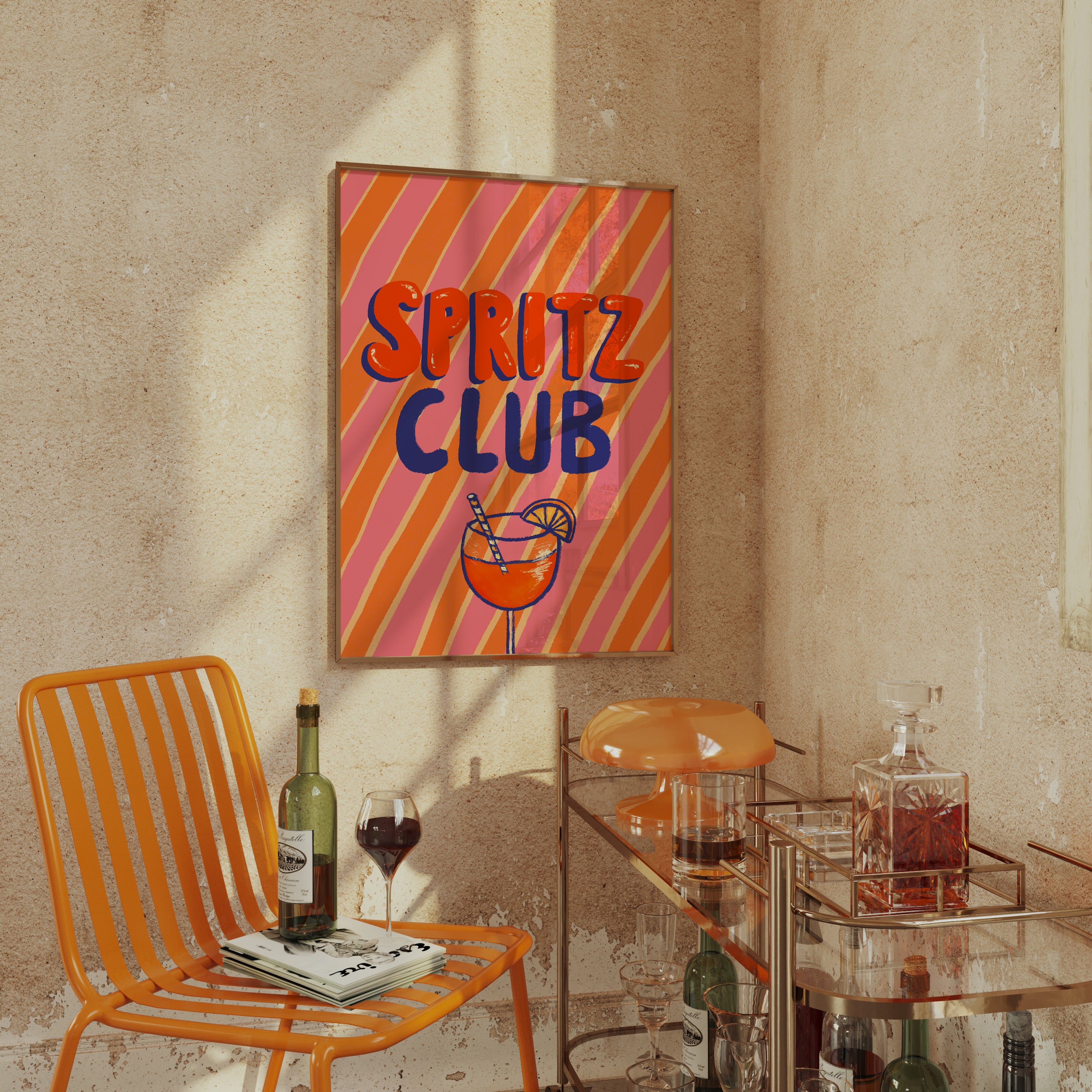 POSTER SPRITZ CLUB