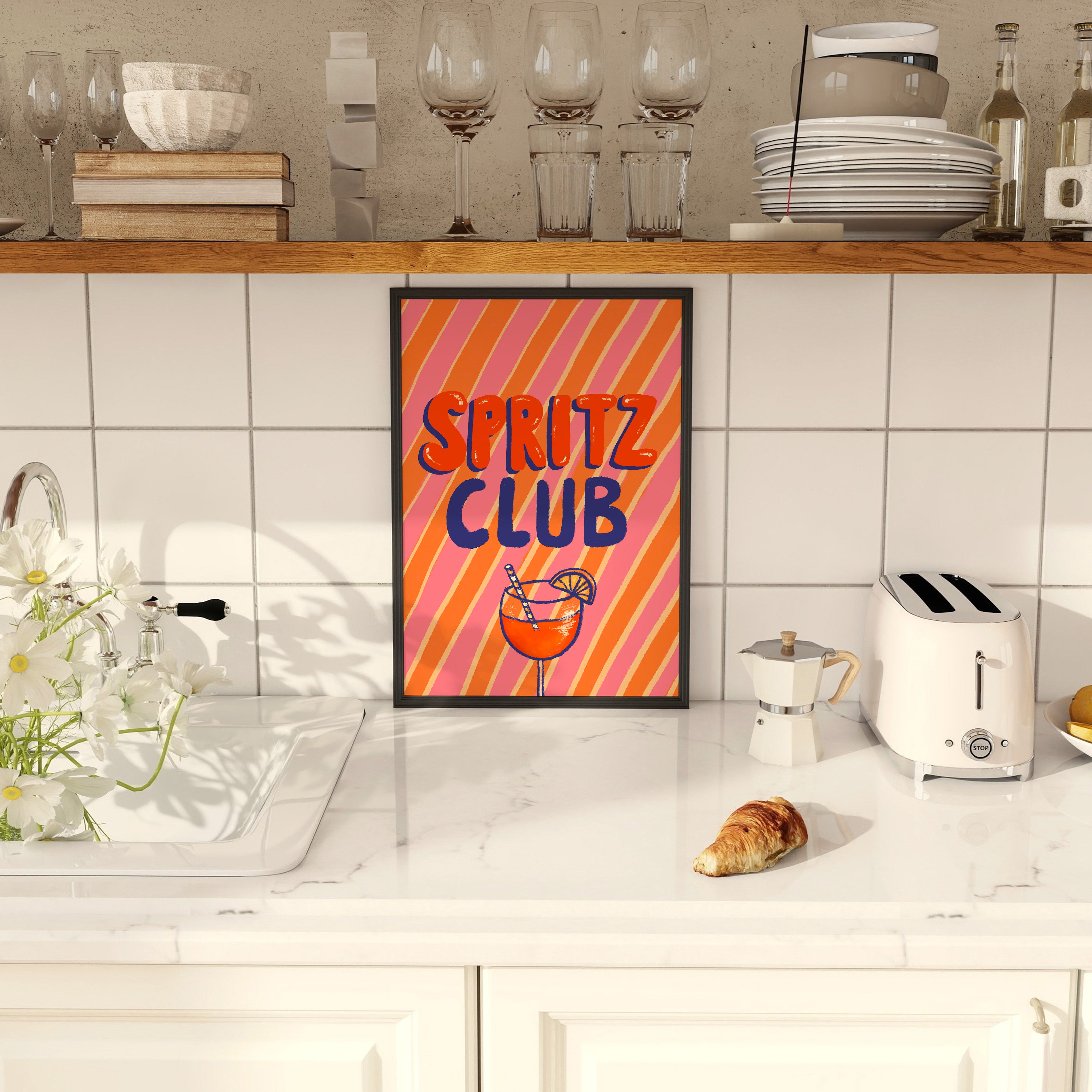 POSTER SPRITZ CLUB