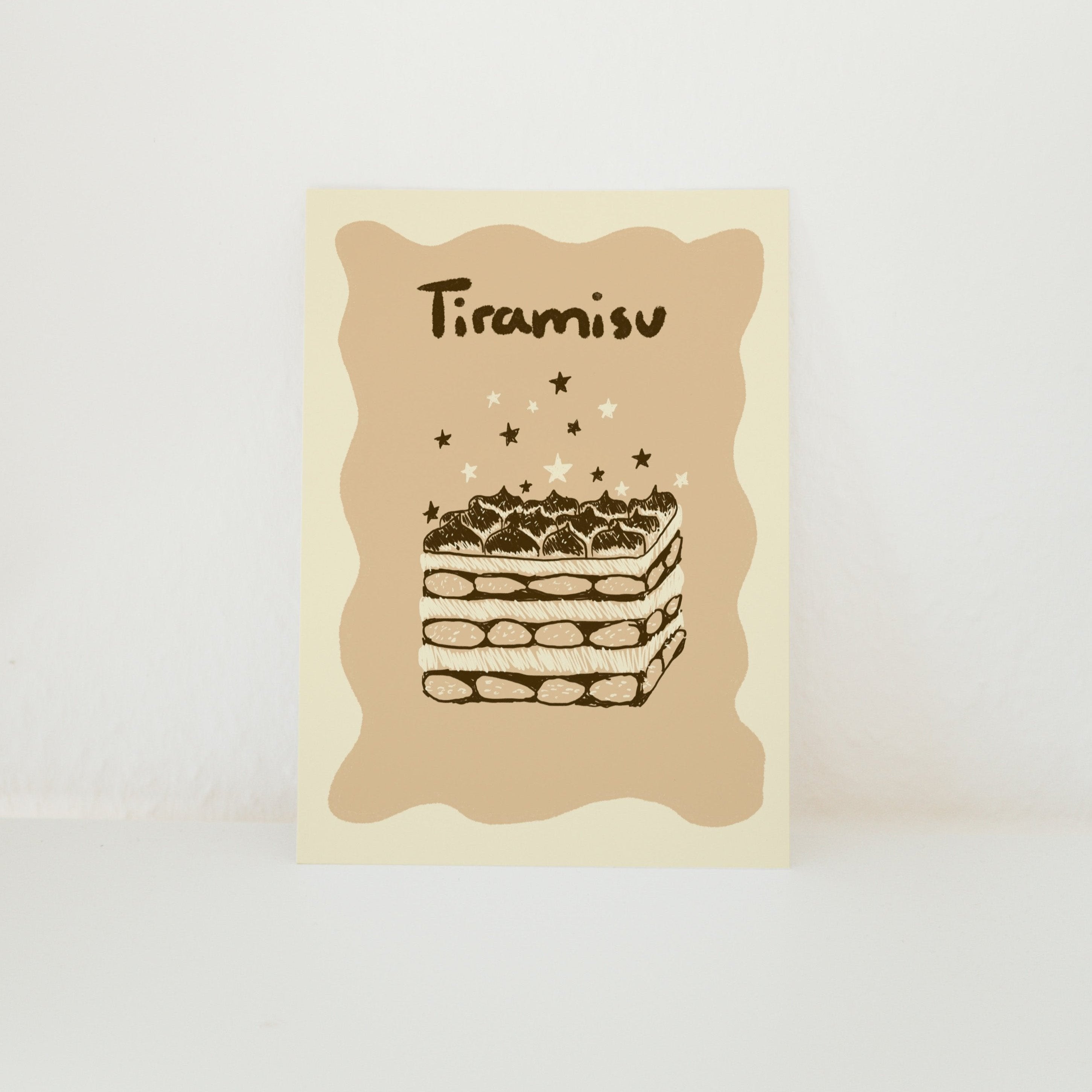 POSTKARTE TIRAMISU
