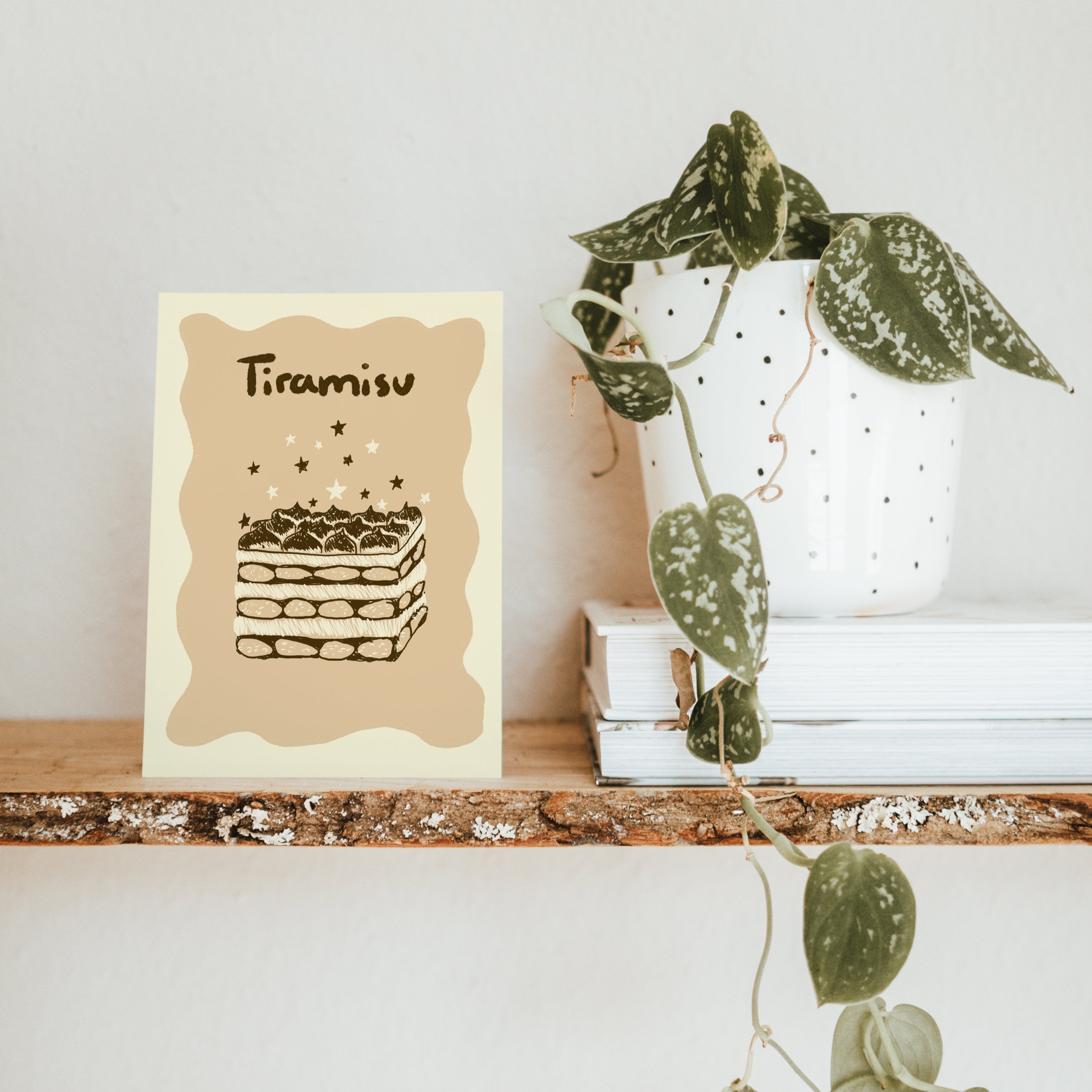 POSTKARTE TIRAMISU