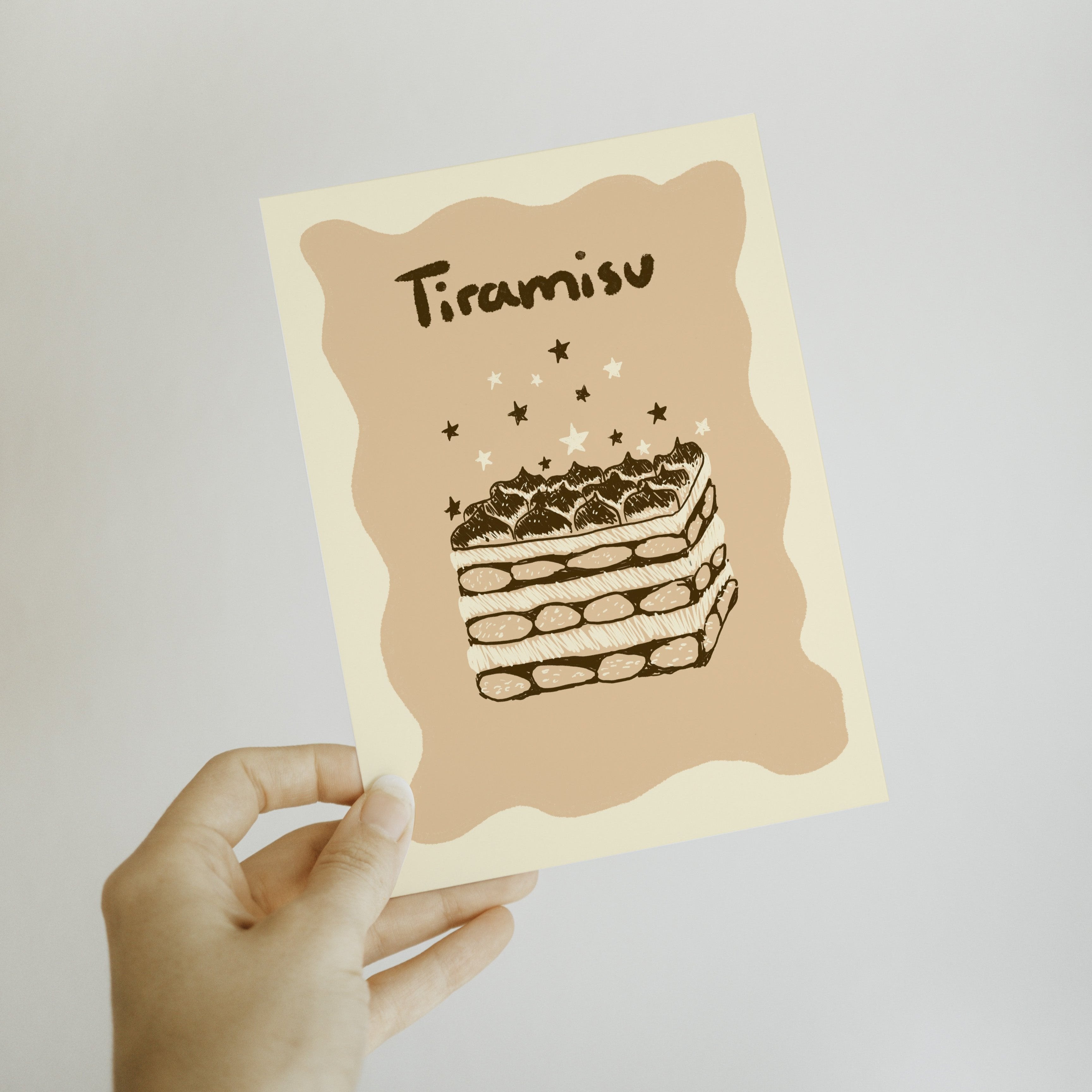 POSTKARTE TIRAMISU