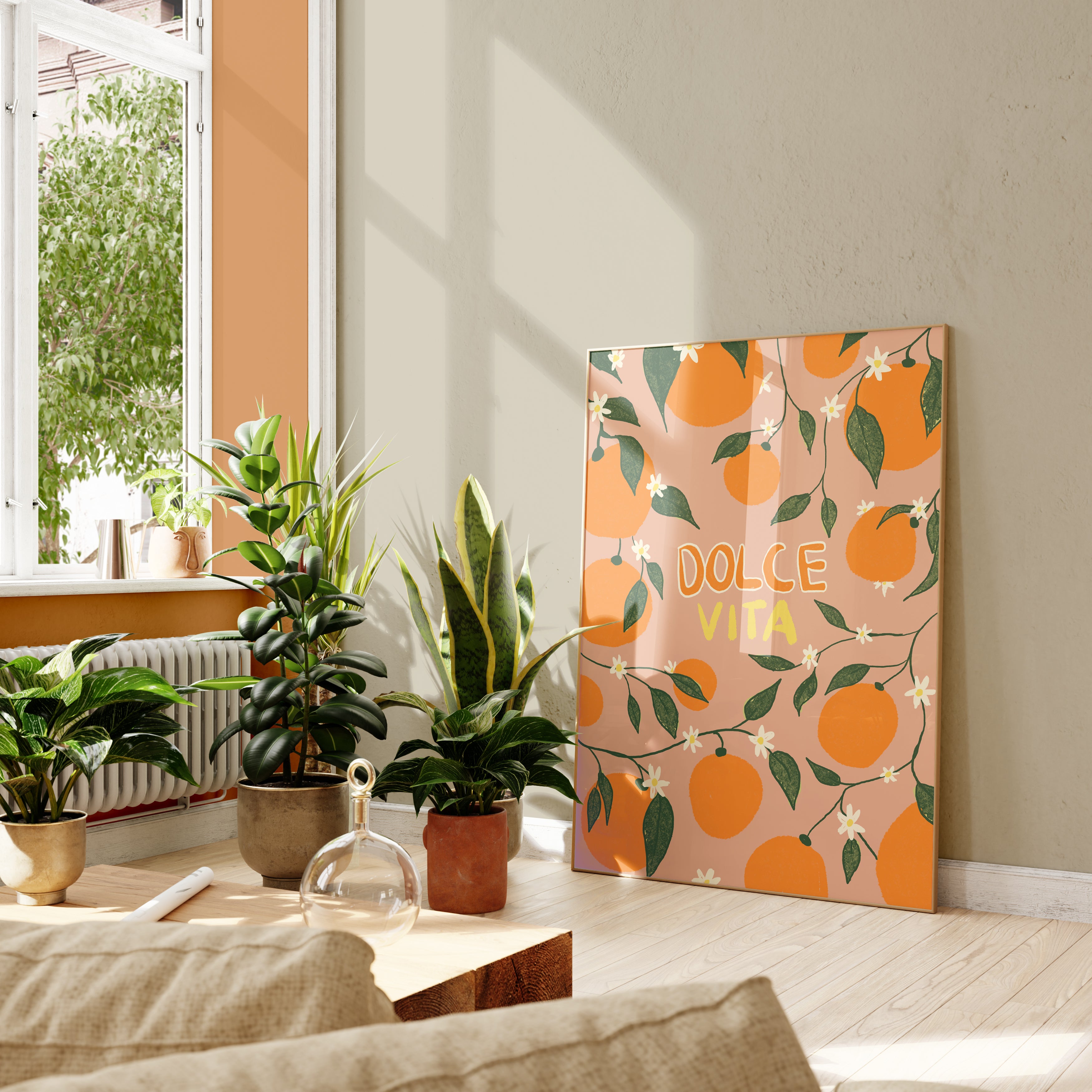 POSTER LA DOLCE VITA & ORANGES