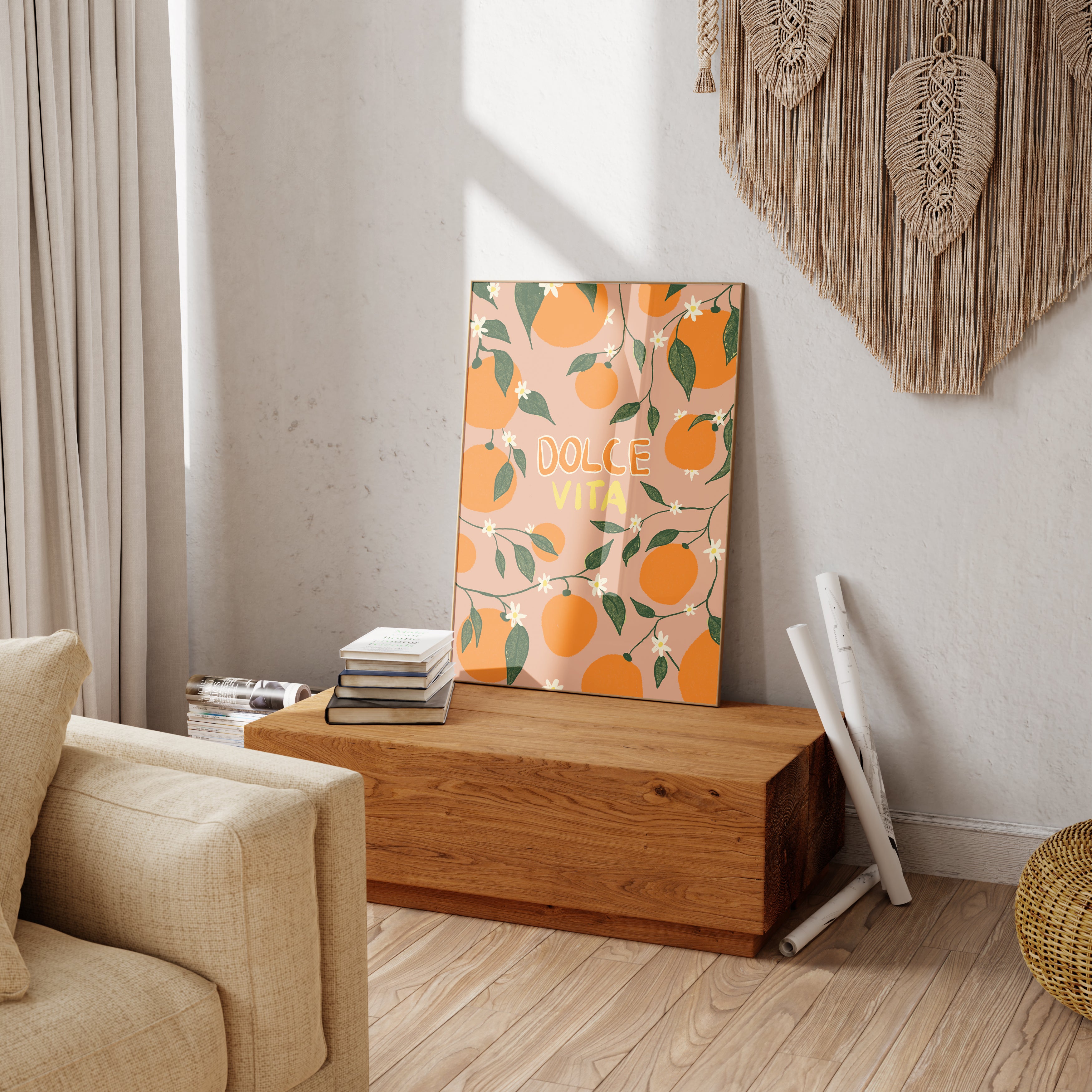 POSTER LA DOLCE VITA & ORANGES