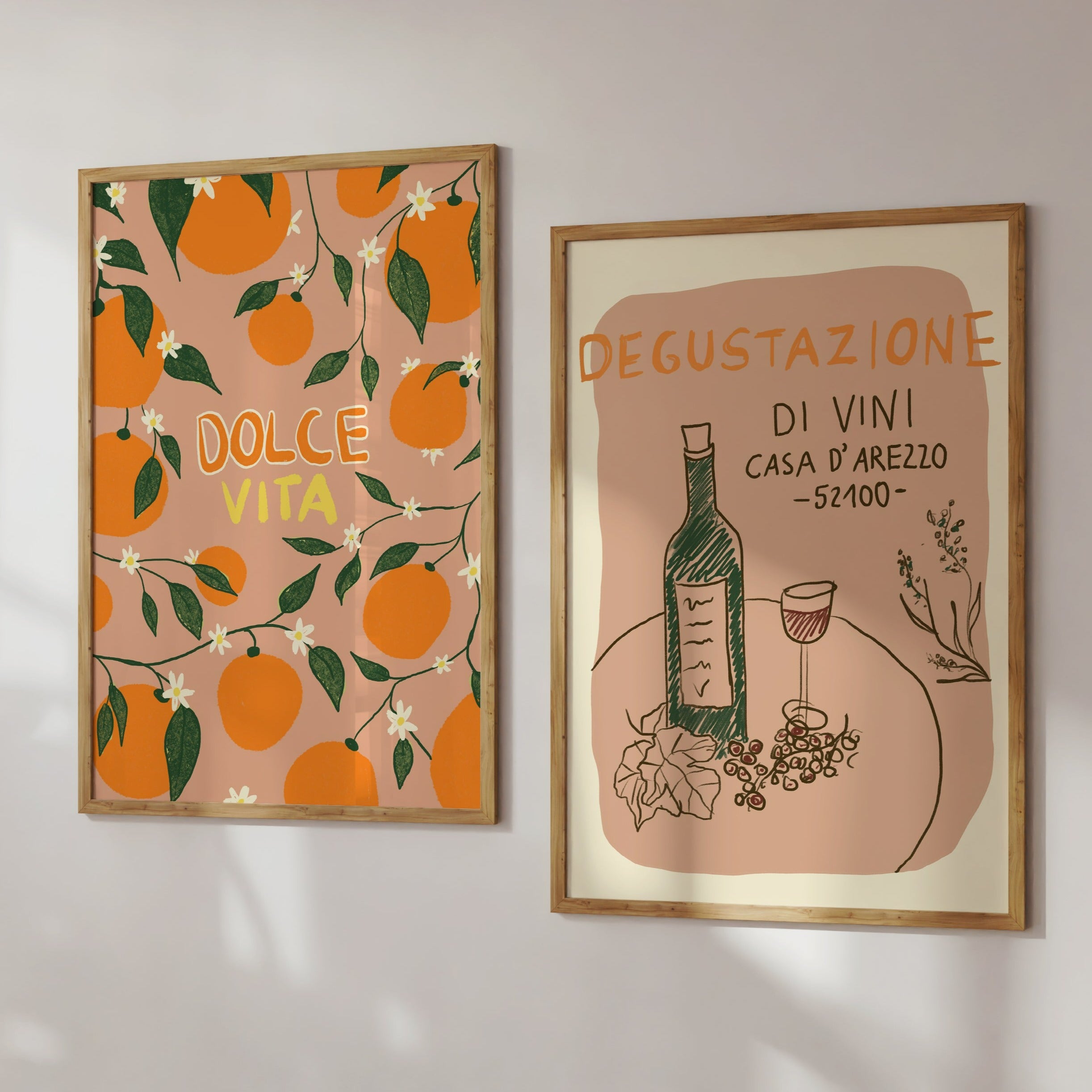 POSTER LA DOLCE VITA & ORANGES