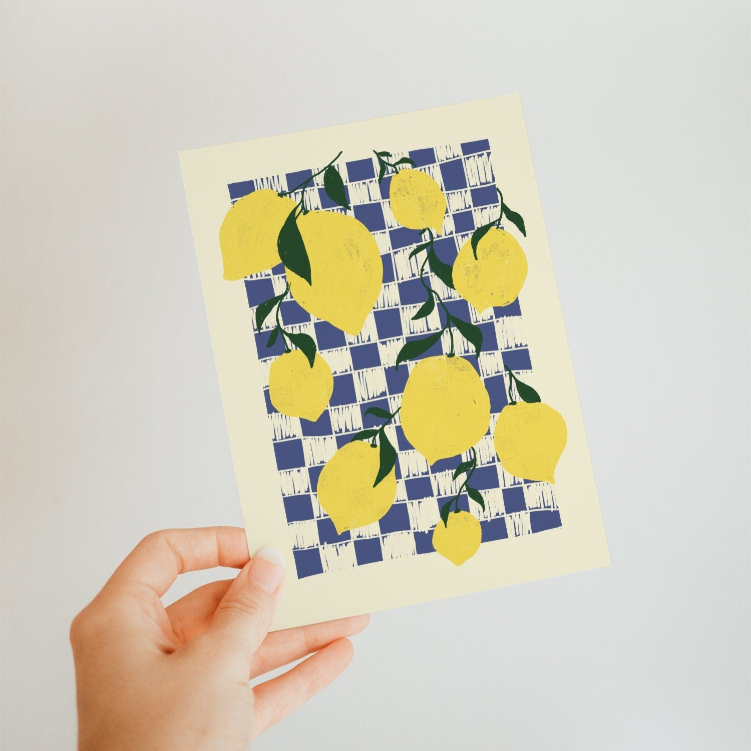 Postkarte Zitronen / Dolce Vita / Italien, Amalfi,Limone, Zitronen,