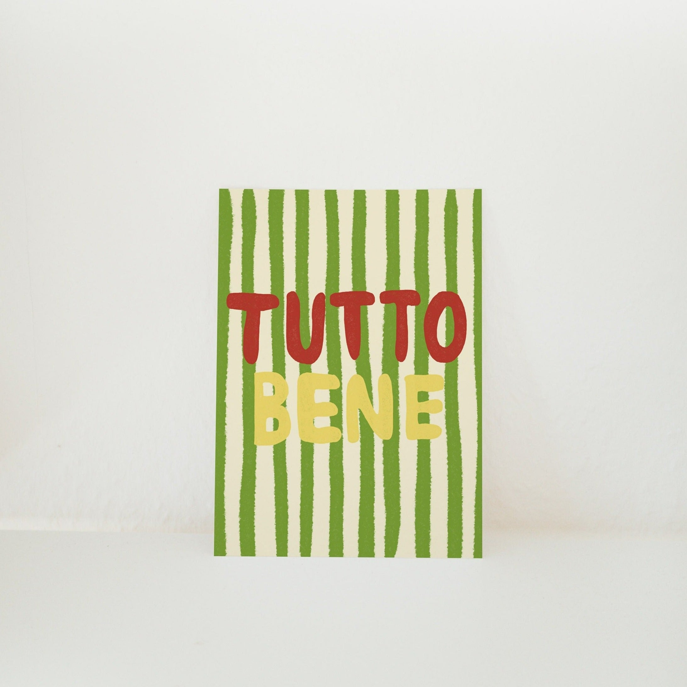 Postkarte Tutto Bene - Alles gut