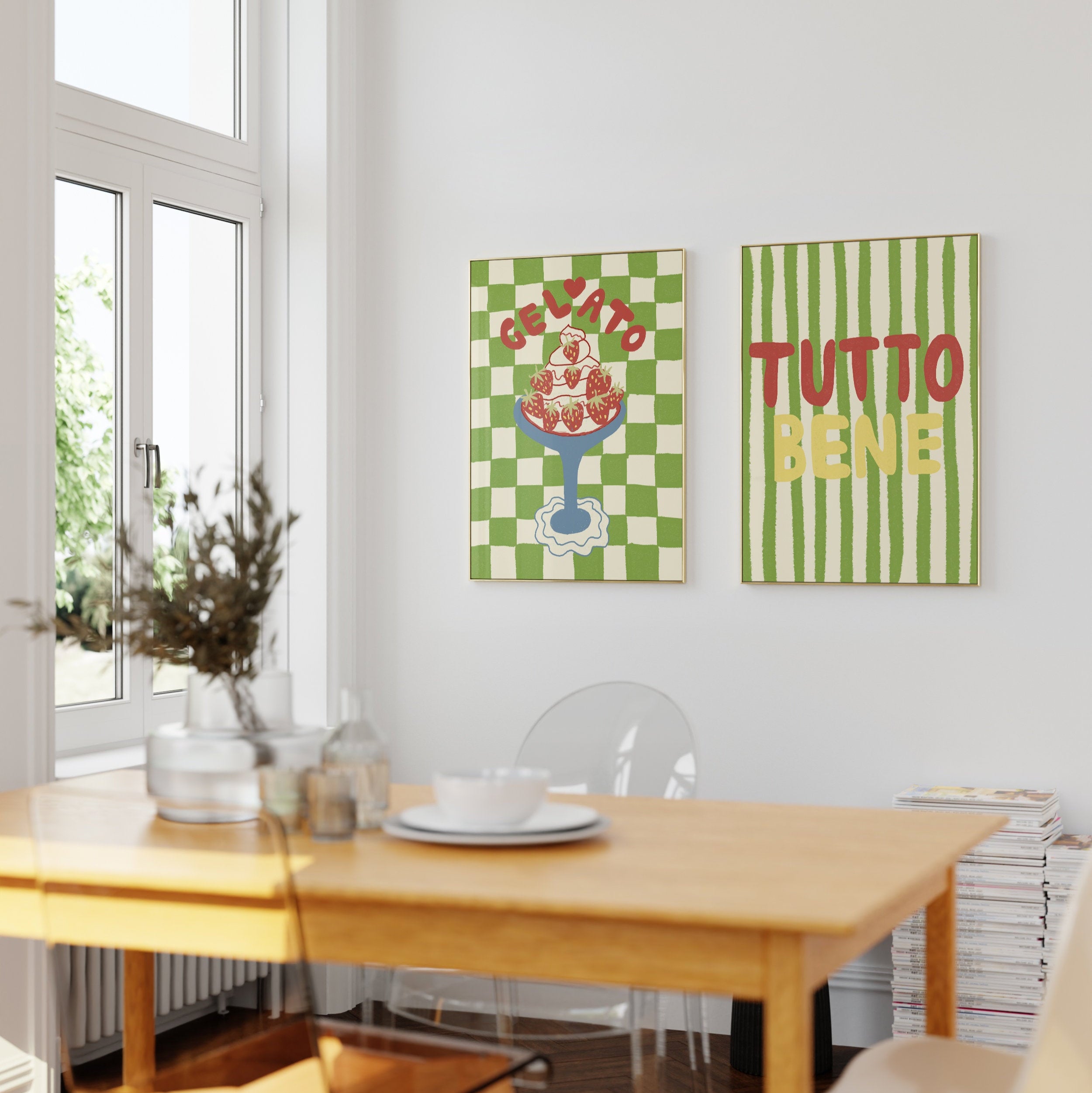 Poster Tutto Bene Kunstdruck Italien