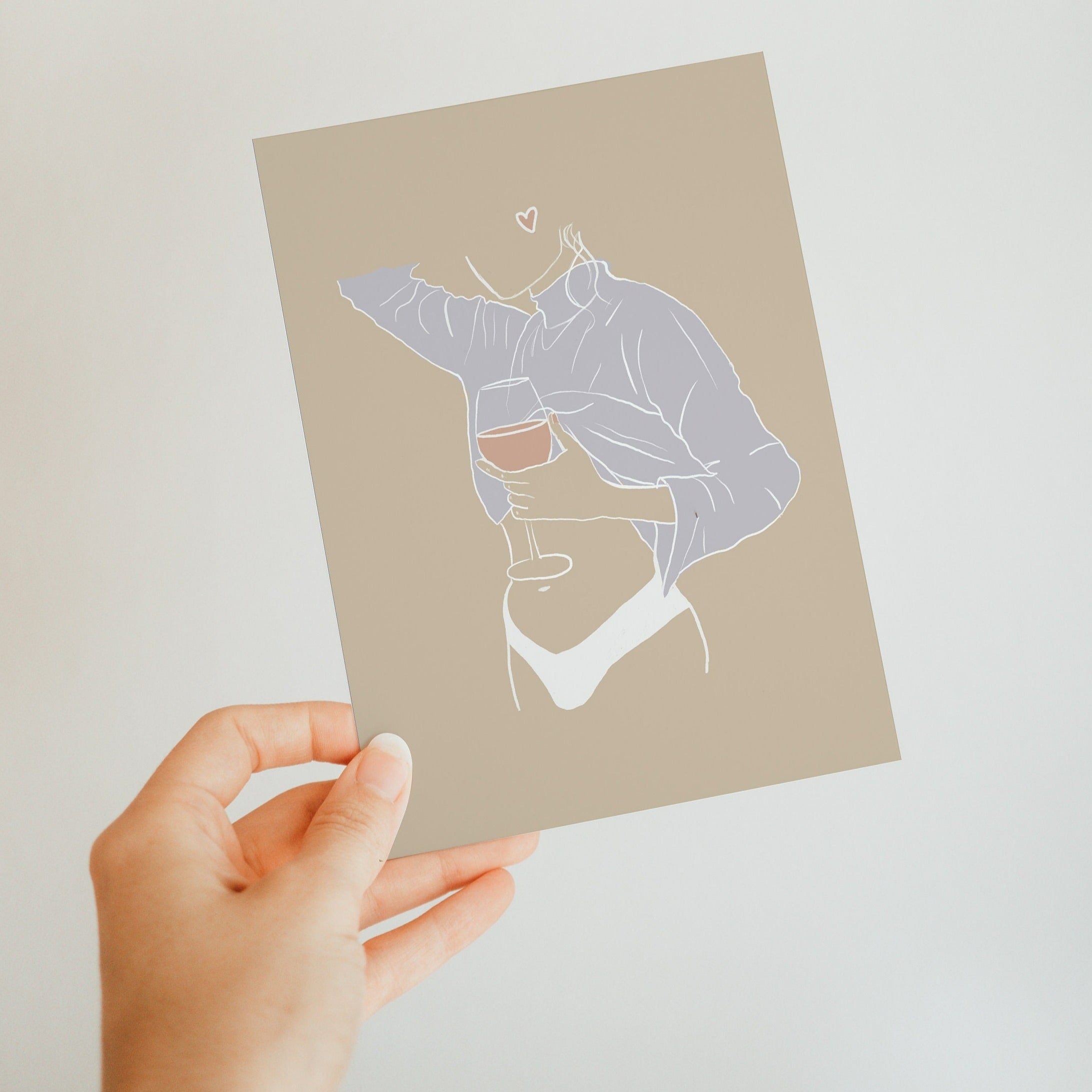 Postkarten Set 5 Italien & Aperol