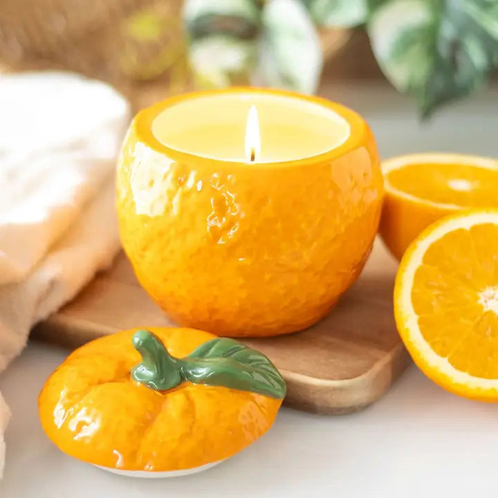 SCENTED CANDLE ORANGE
