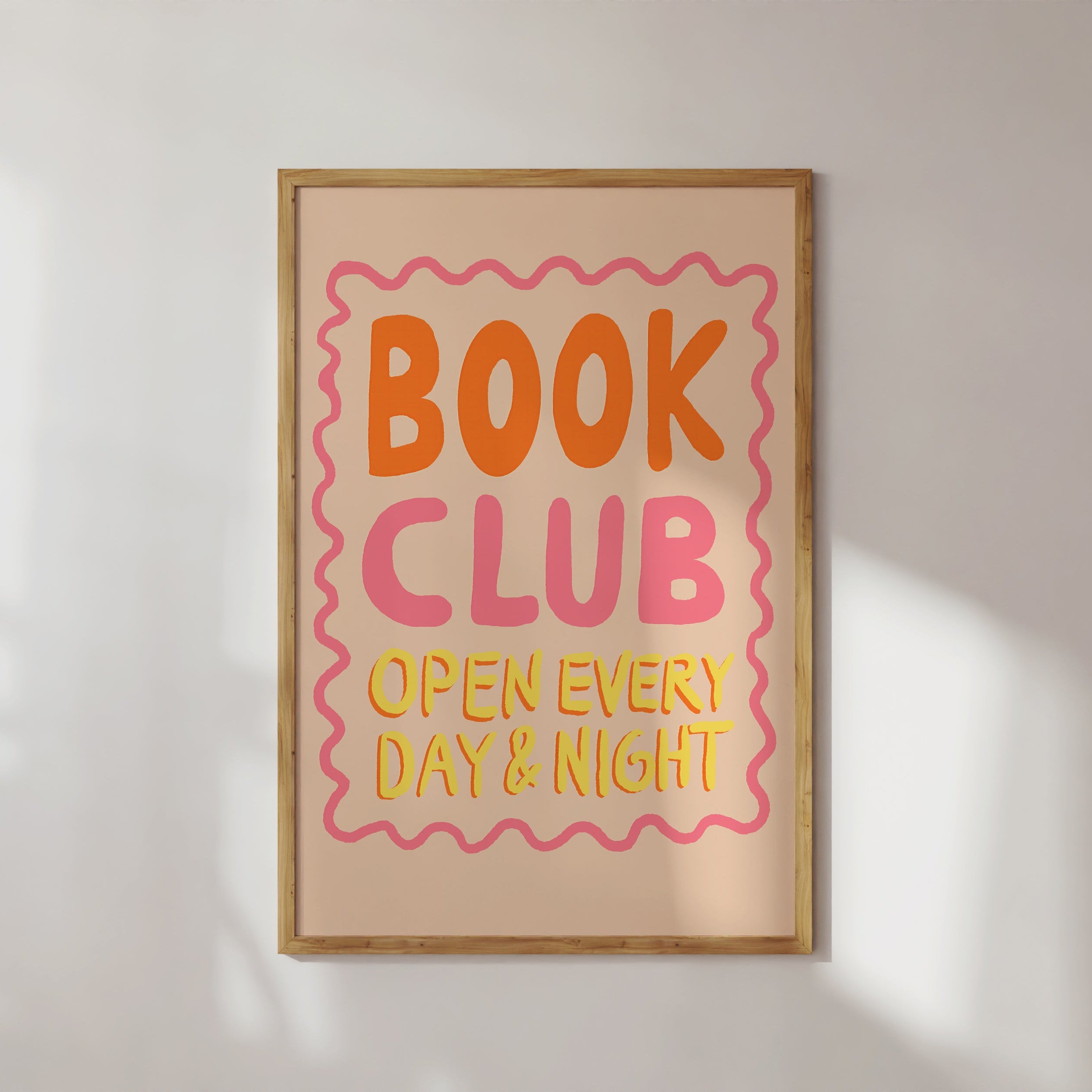 POSTER BOOK CLUB