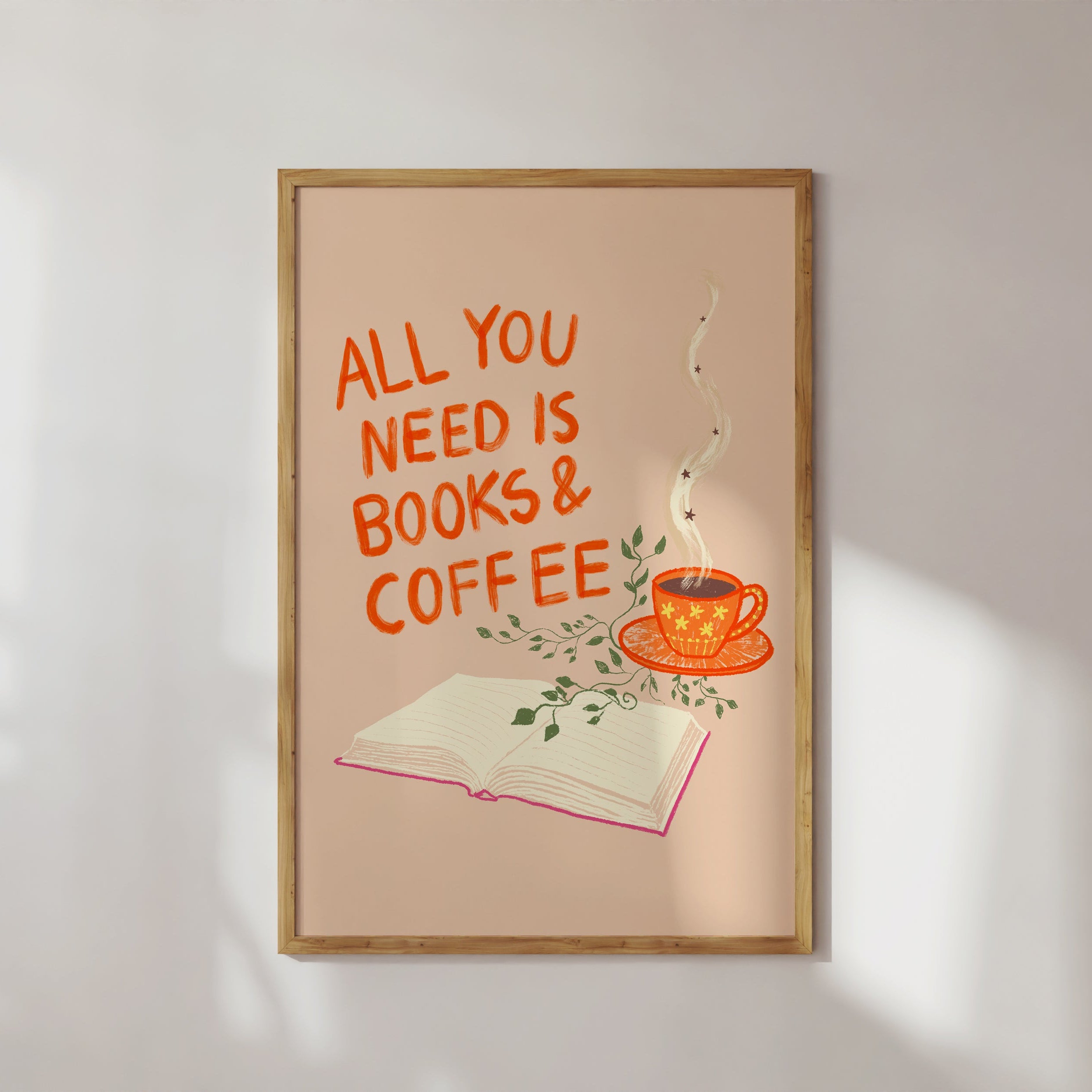 POSTER BOOKS AND COFFEE