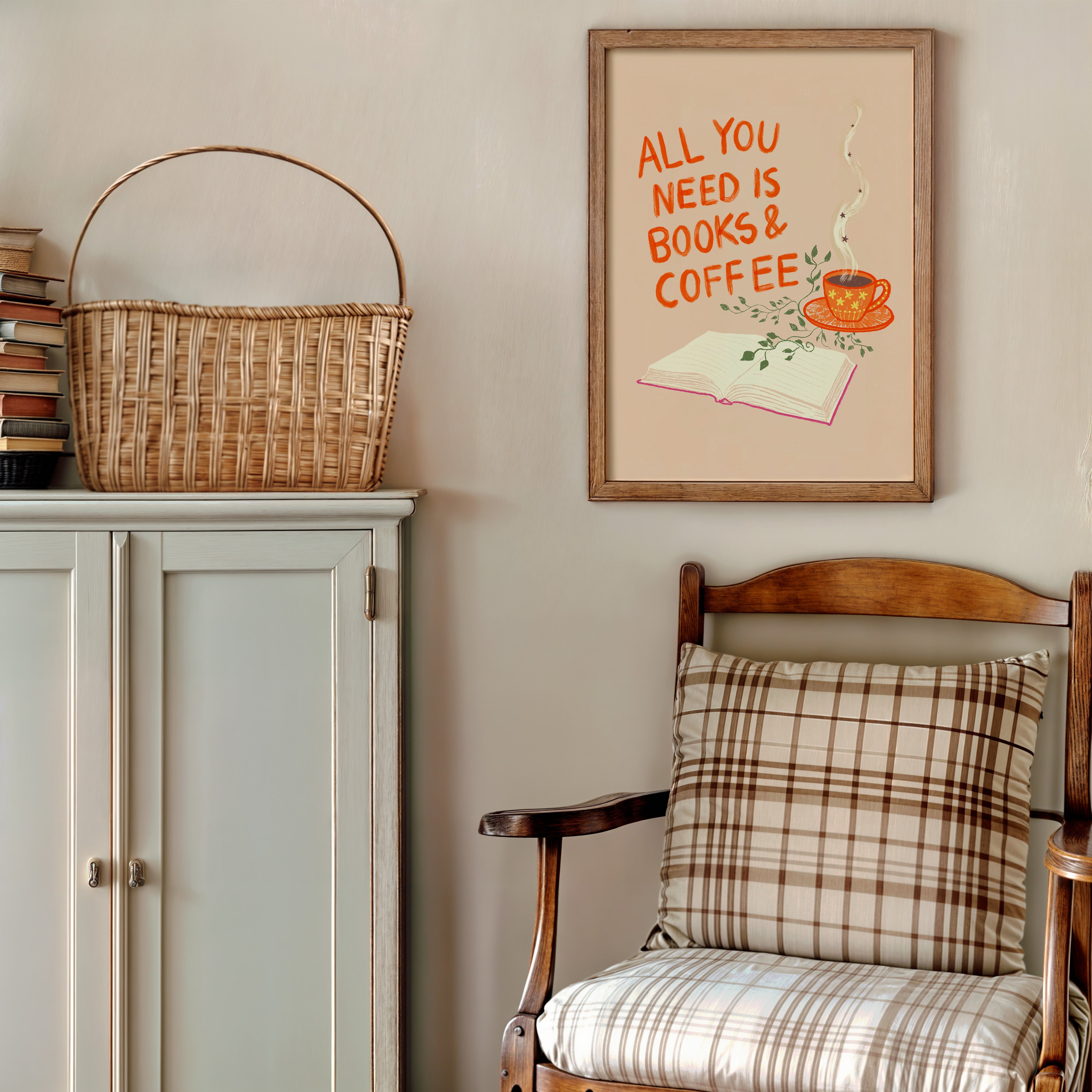 POSTER BOOKS AND COFFEE
