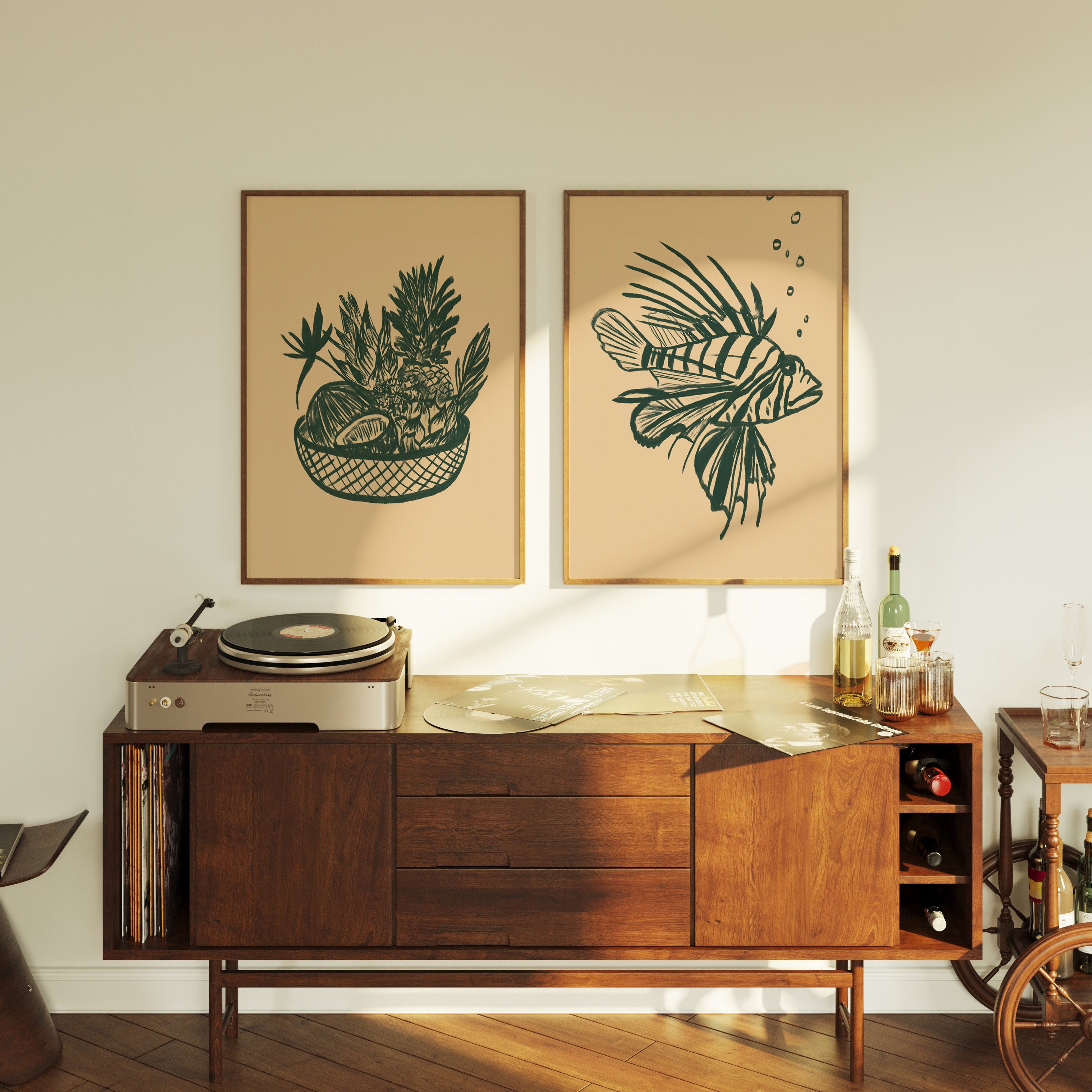 POSTER FRUCHTKORB