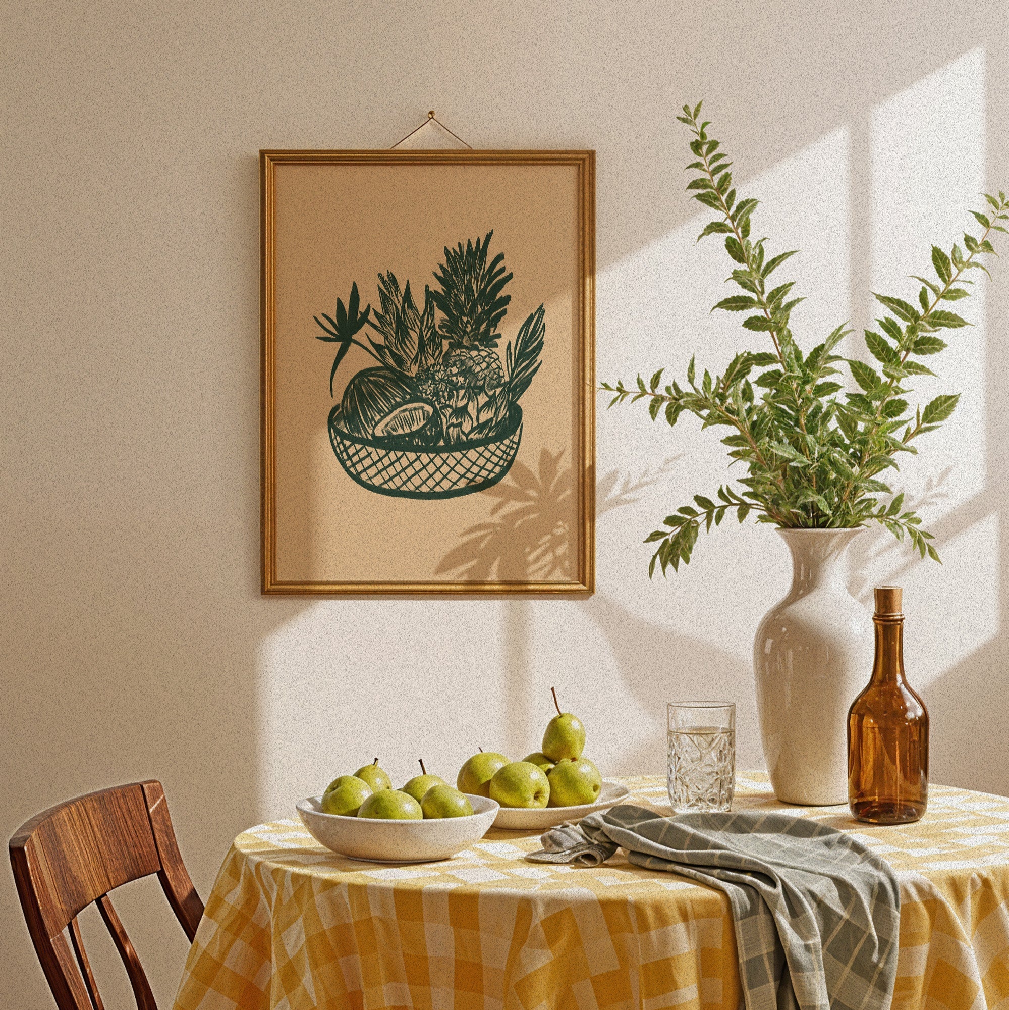 POSTER FRUCHTKORB