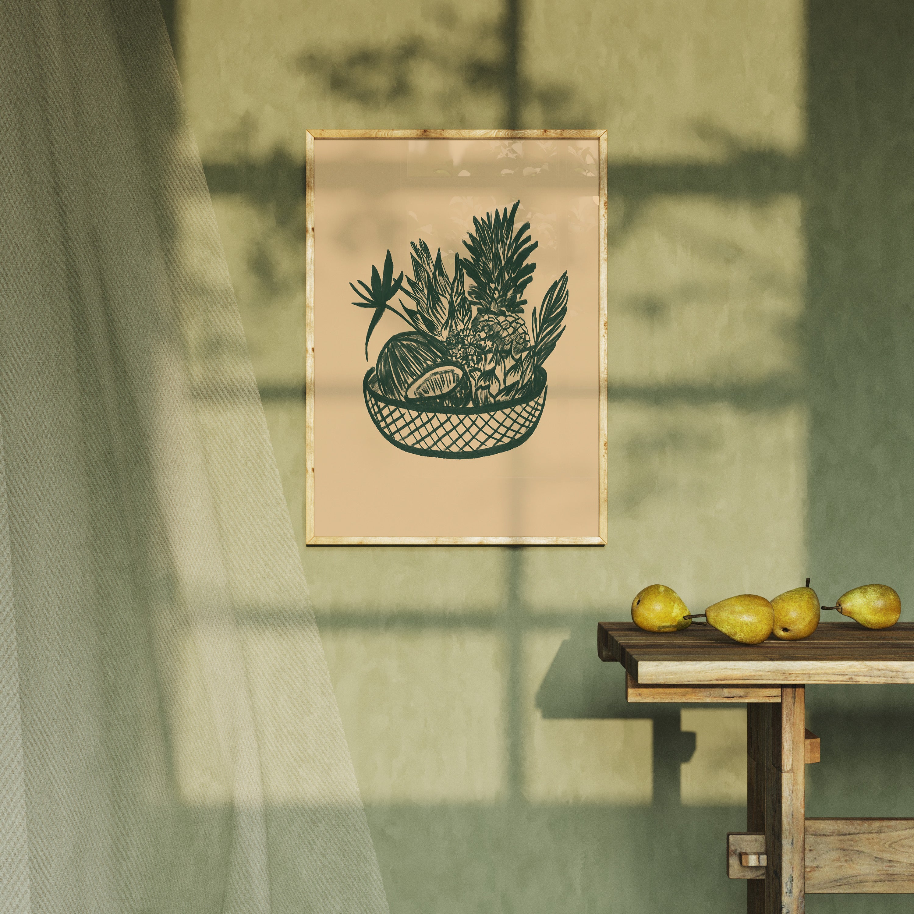 POSTER FRUCHTKORB