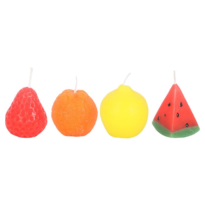 CANDLE SET FRUITS