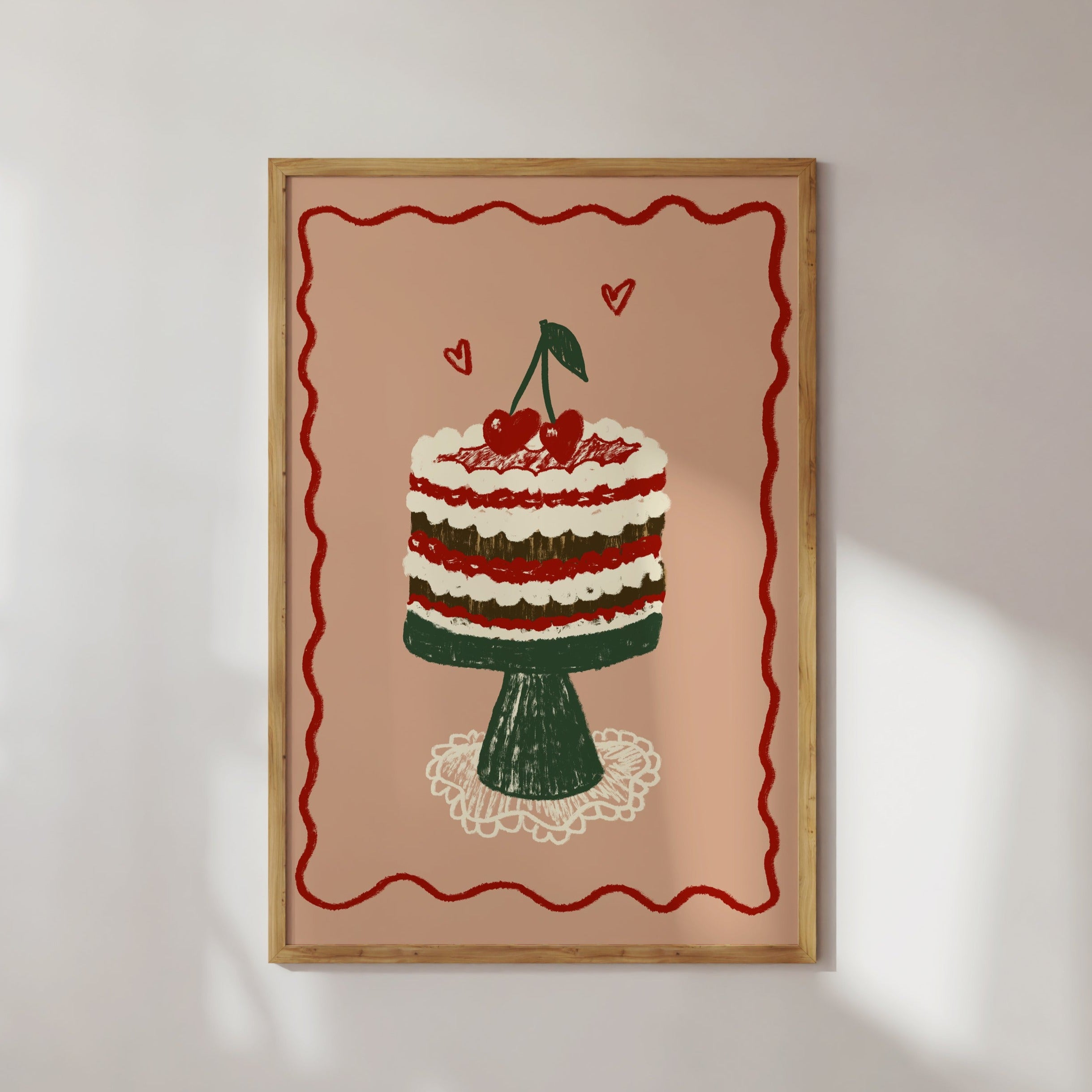 POSTER KIRSCH-TORTE