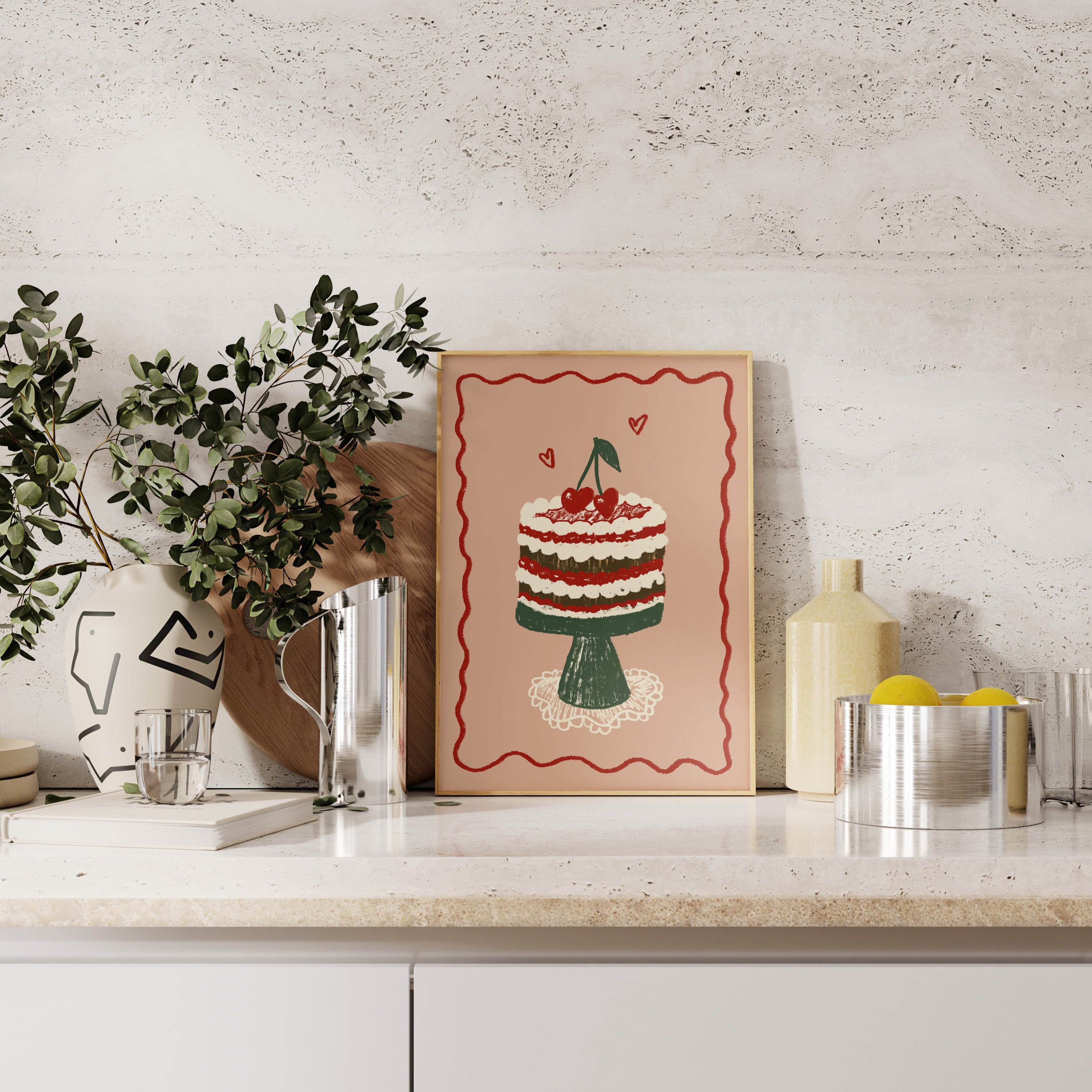 POSTER KIRSCH-TORTE
