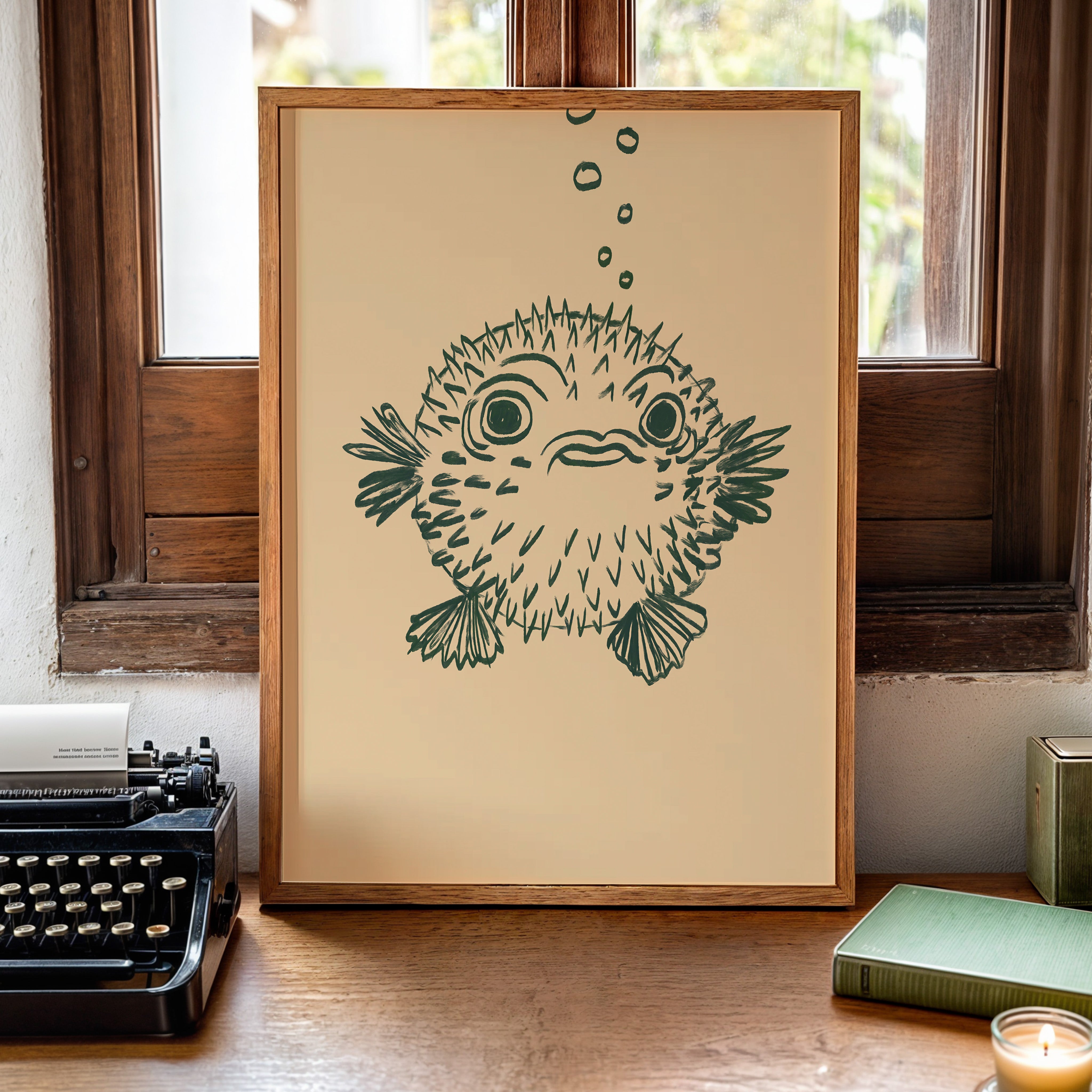 POSTER KUGELFISCH