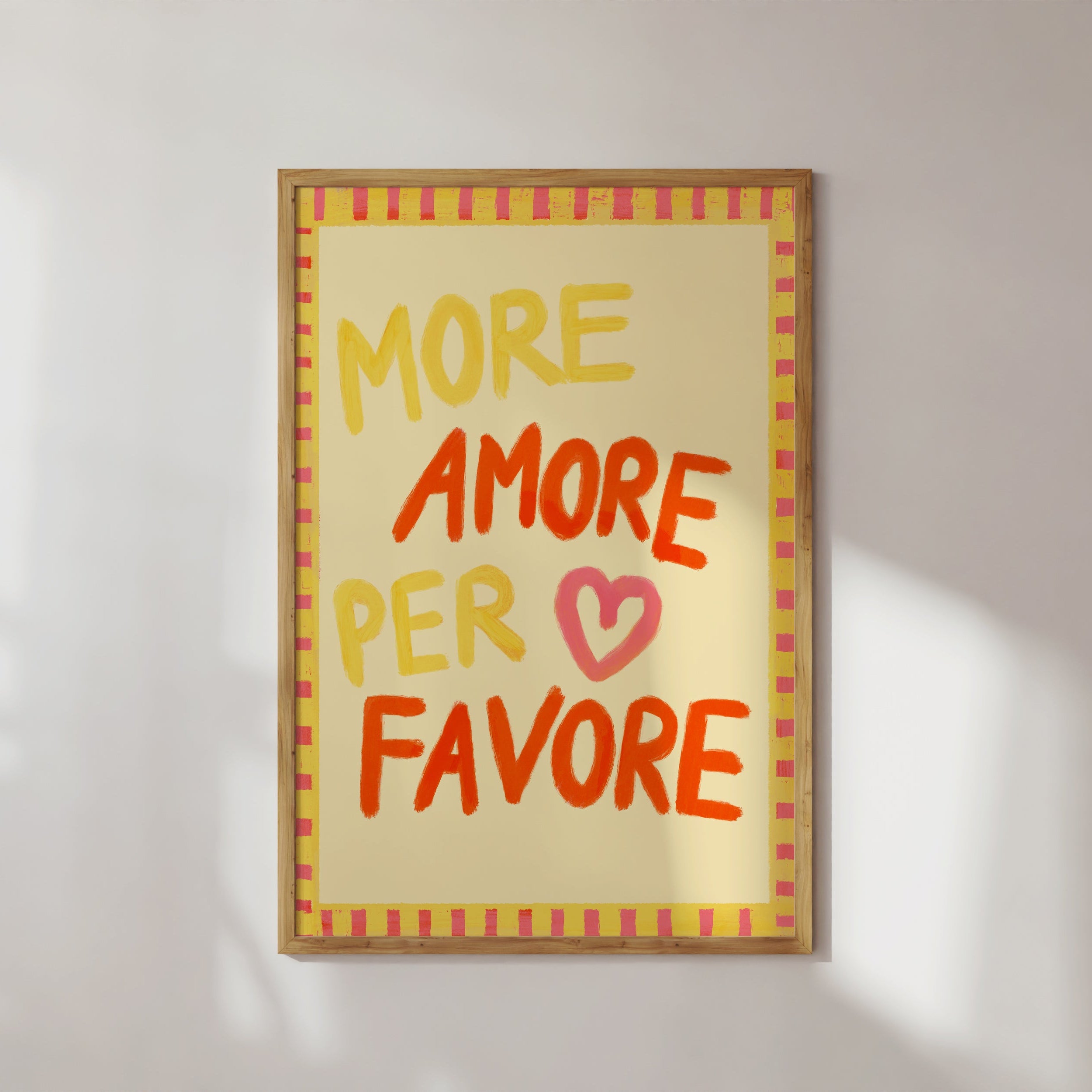 POSTER MORE AMORE PER FAVORE III