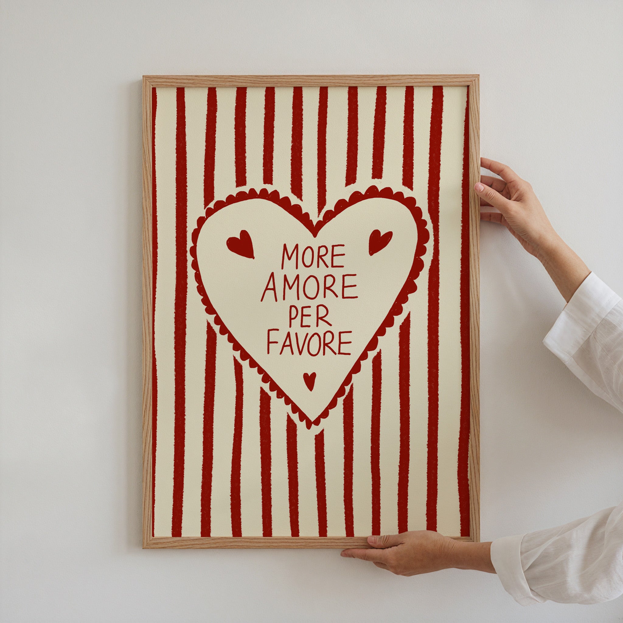 POSTER MORE AMORE PER FAVORE
