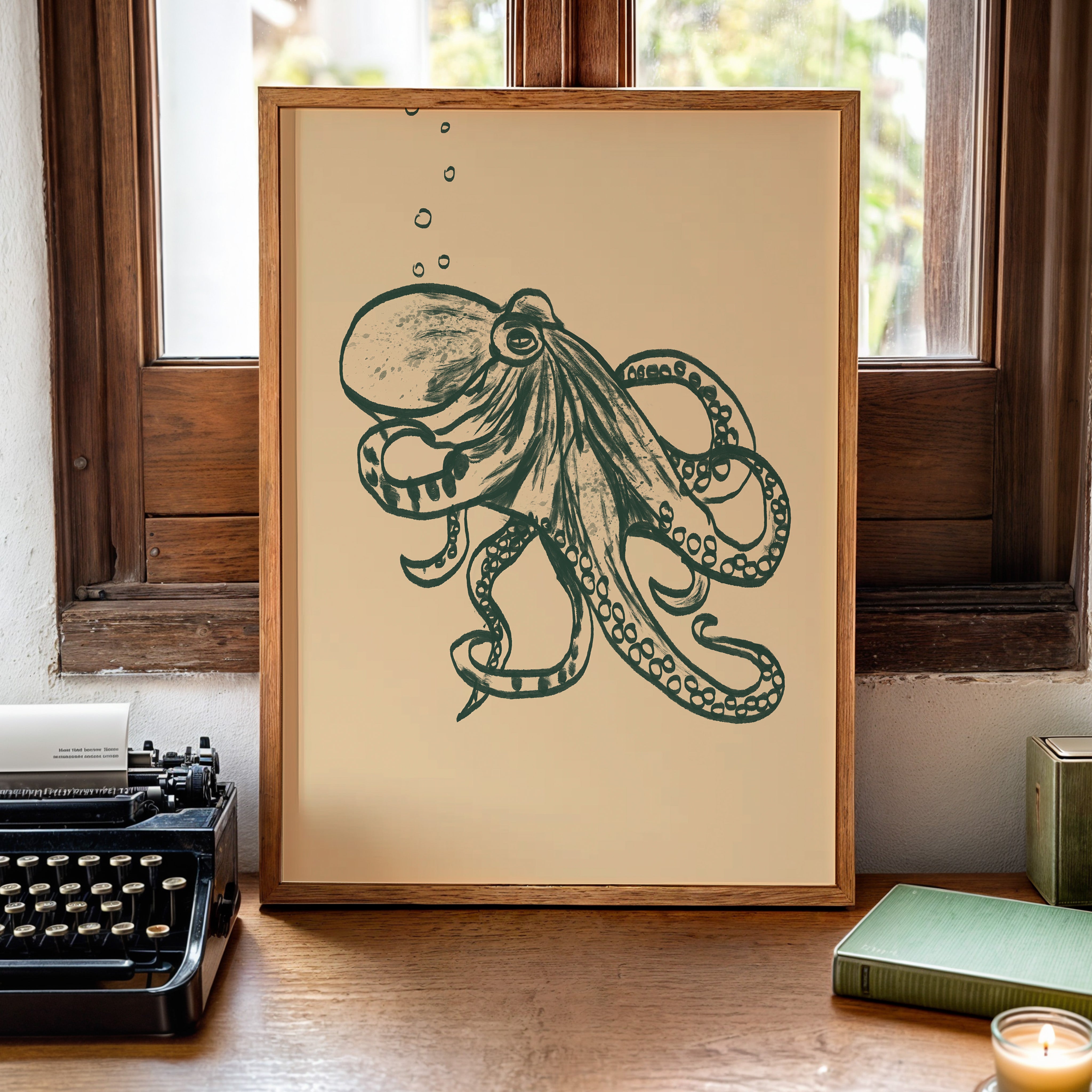 POSTER OKTOPUS