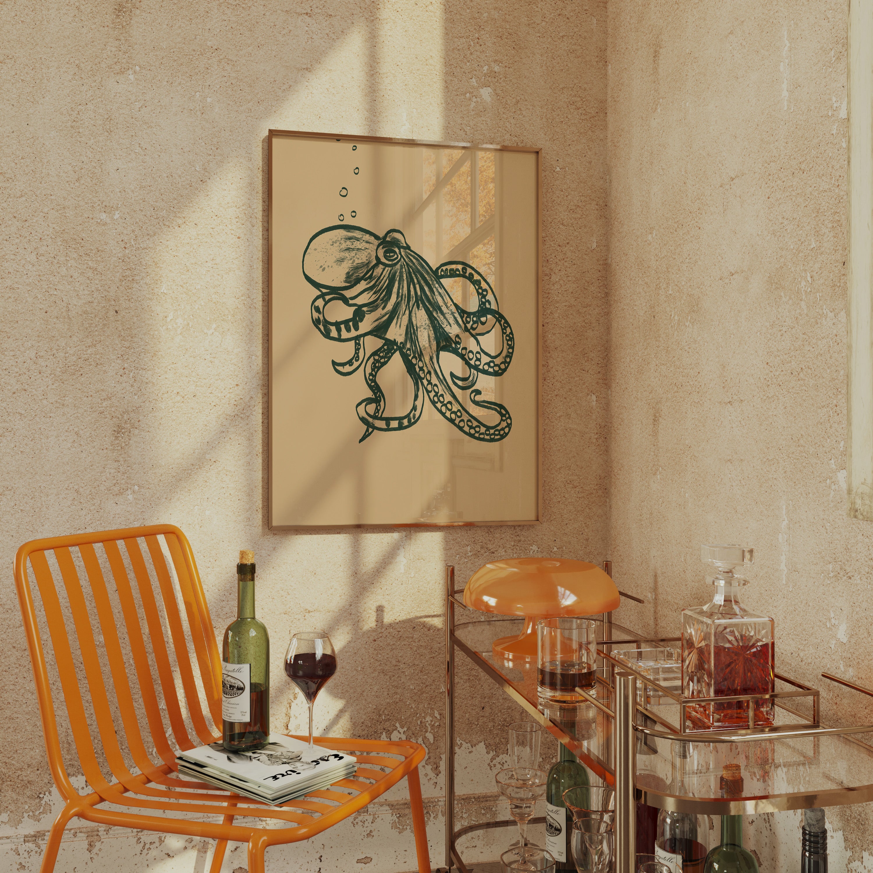 POSTER OKTOPUS