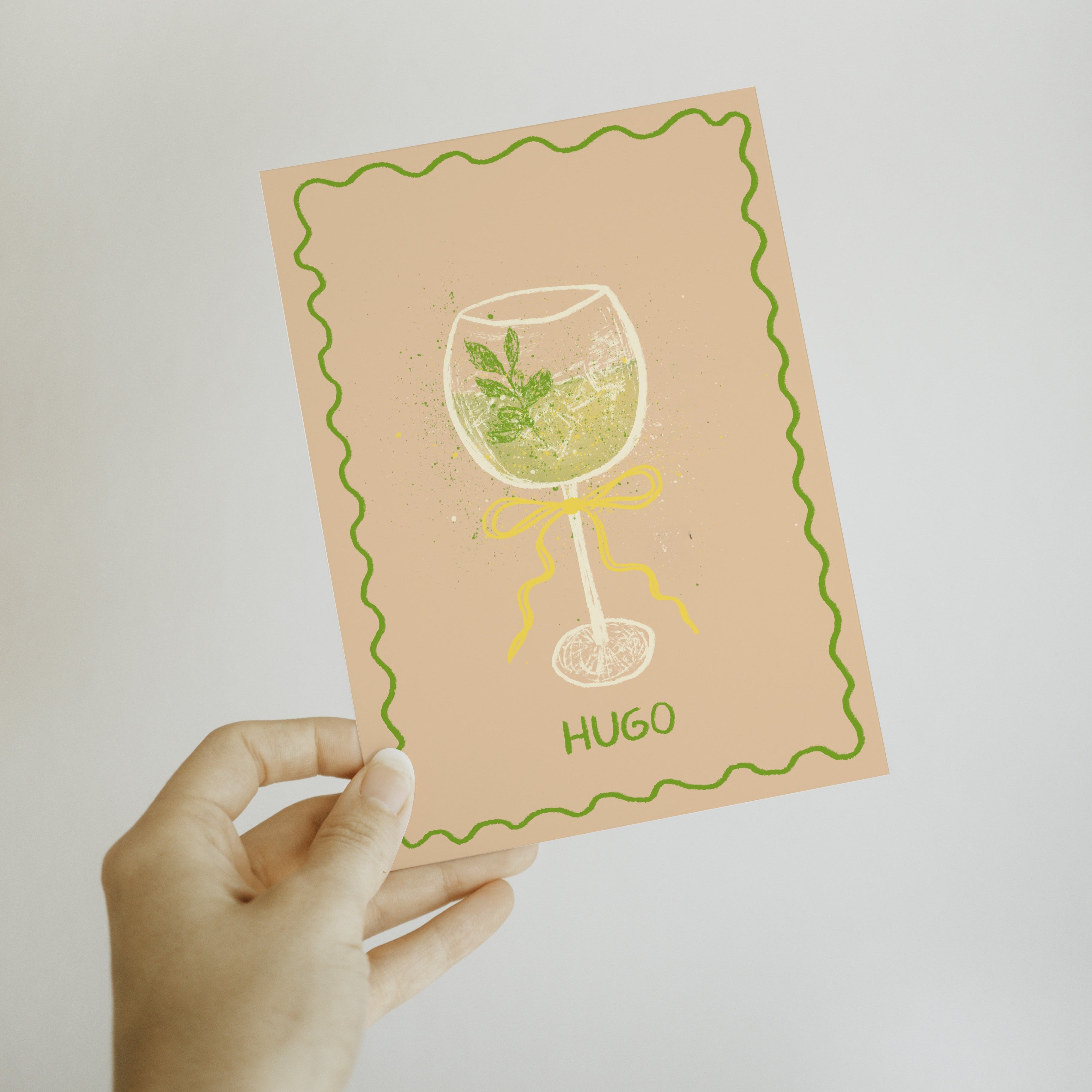 POSTKARTE HUGO
